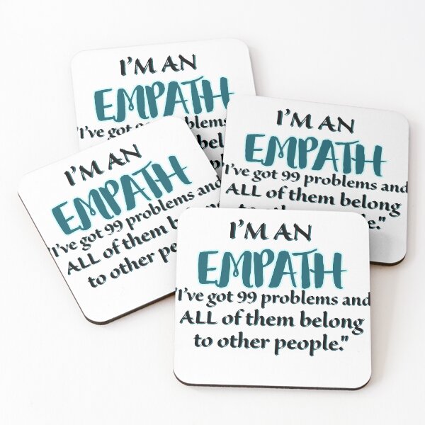 Item preview, I'm an Empath designed and sold by WickedlyMindful.