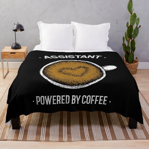 Item preview, Assistant Powered By Coffee designed and sold by jacks-tees.