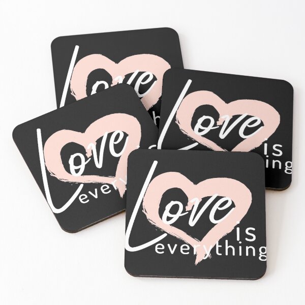 Item preview, Love is Everything Positive Quote Cute Design designed and sold by beachchic.