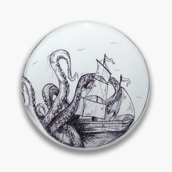 Item preview, Kraken designed and sold by bethfrostart.