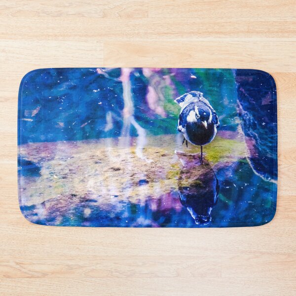 Item preview, Male Magpie Lark Stalking Tea designed and sold by Steven Jodoin.