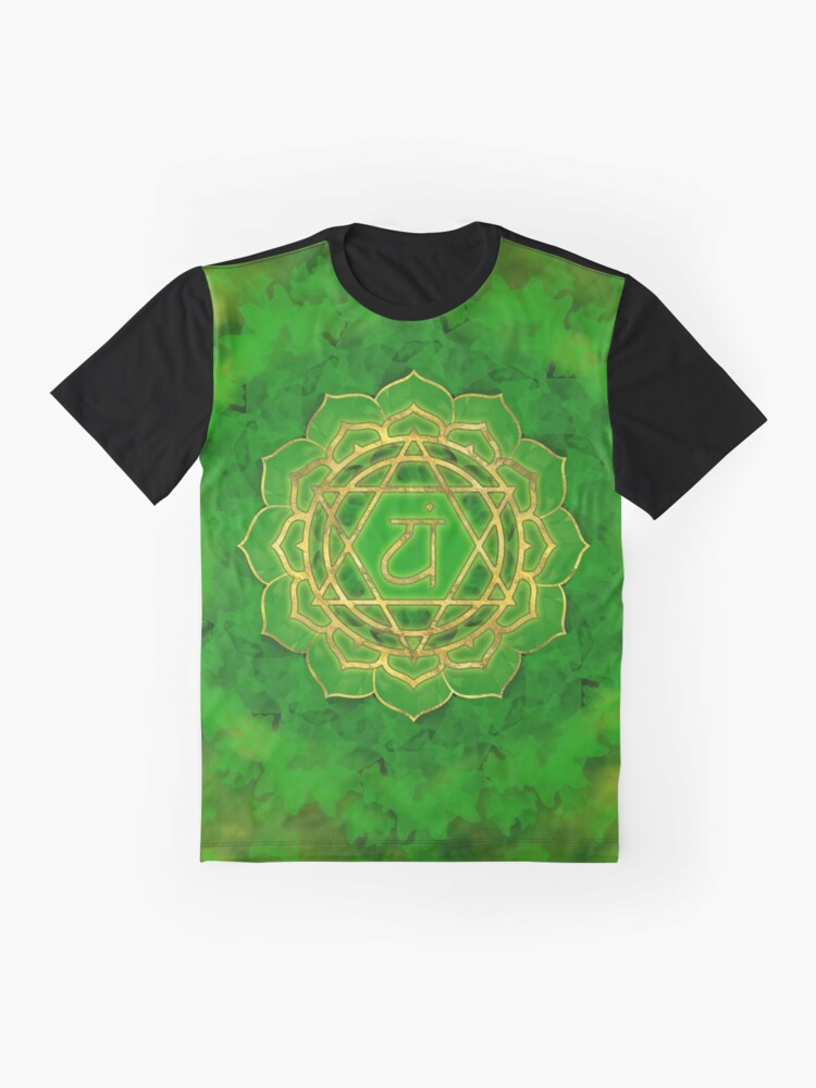 Heart chakra - Anahata Graphic T-Shirt for Sale by k9printart