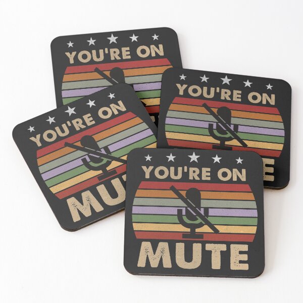 Item preview, You're On Mute Retro Funny Video Conference Gift  designed and sold by Ameddesigns.
