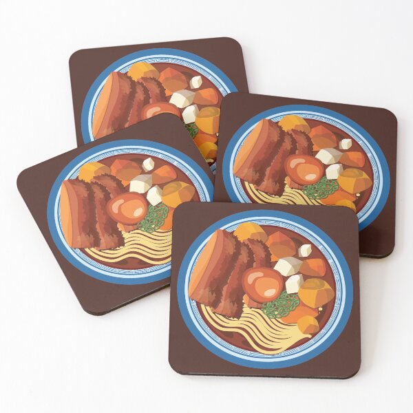 Item preview, Japanese Tonkatsu Curry Ramen Bowl designed and sold by Alicia Chee.