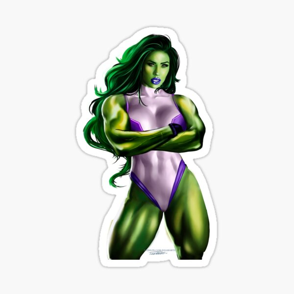 SHEHULK 2 Sticker