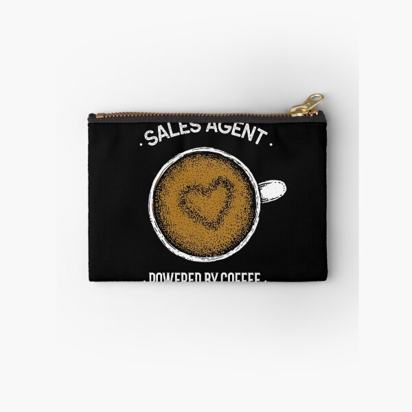 Item preview, Sales Agent Powered By Coffee designed and sold by jacks-tees.