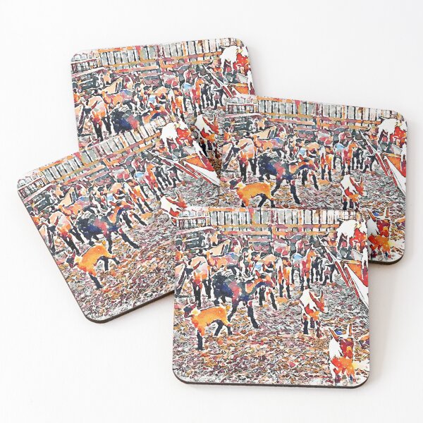 Item preview, Goats in the stall designed and sold by Giuseppe Cocco.