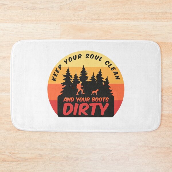 Item preview, Keep your soul clean and your boots dirty designed and sold by merchermaier.
