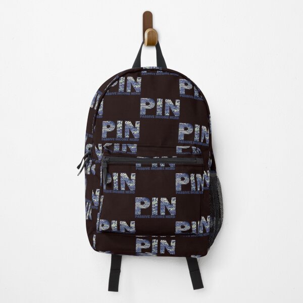 Item preview, PASSIVE INCOME NERD PIN designed and sold by ETERAGRAM.