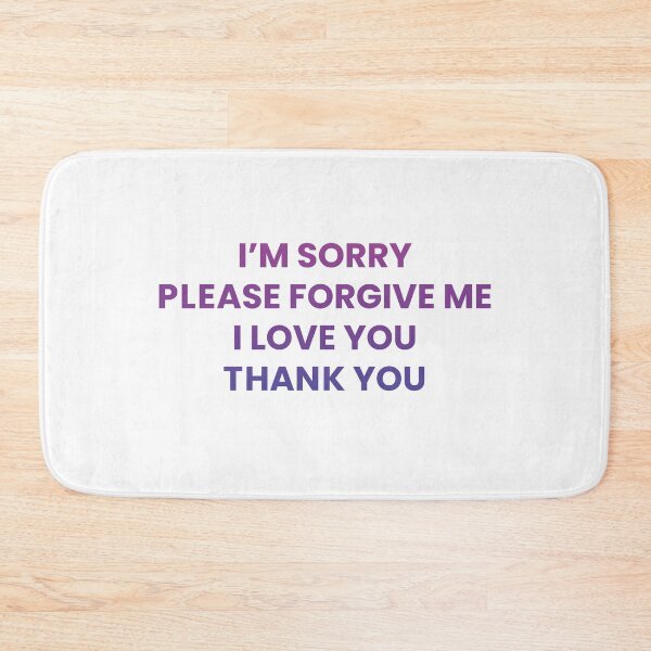 Item preview, Ho'oponopono meditation - I'm sorry, Please forgive me, I love you, Thank you  designed and sold by namaste-you.