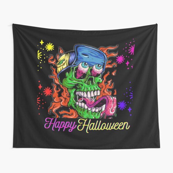 Happy Halloween Tapestry