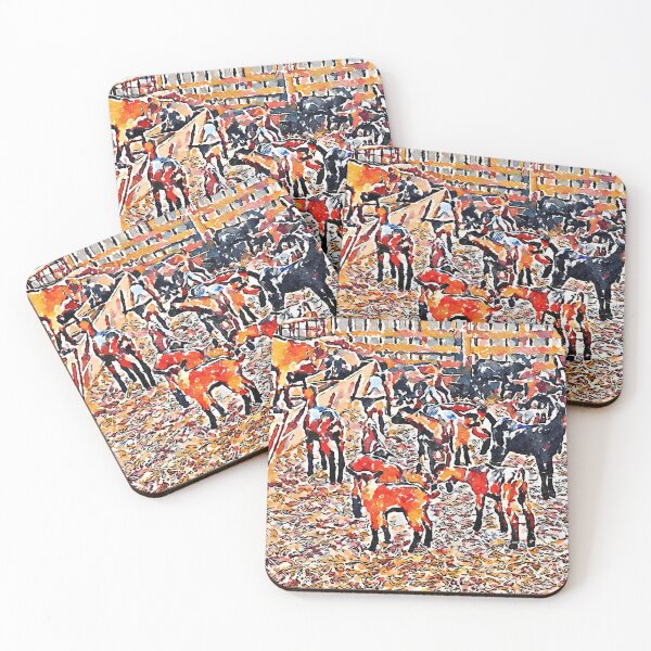 Item preview, Goats in the stall designed and sold by Giuseppe Cocco.