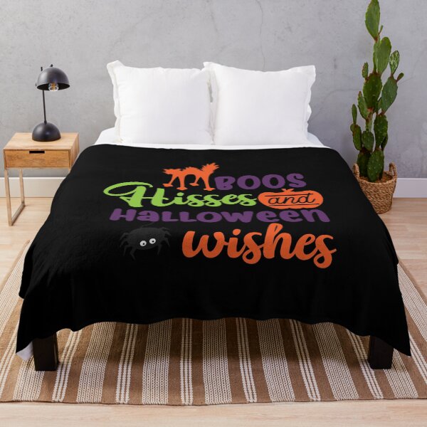 Item preview, BOOS HISSES AND HALLOWEEN WISHES designed and sold by aesthytics.