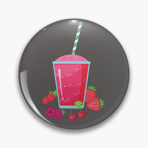 Item preview, Berry smoothie - fruity berry pink smoothie! designed and sold by Pinnypin.