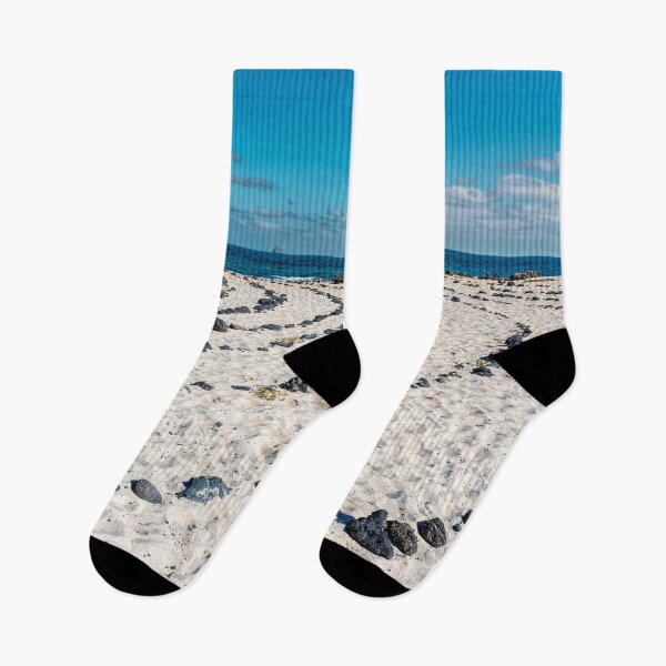 Item preview, Stone spiral on white sand beach designed and sold by iCimages.net.