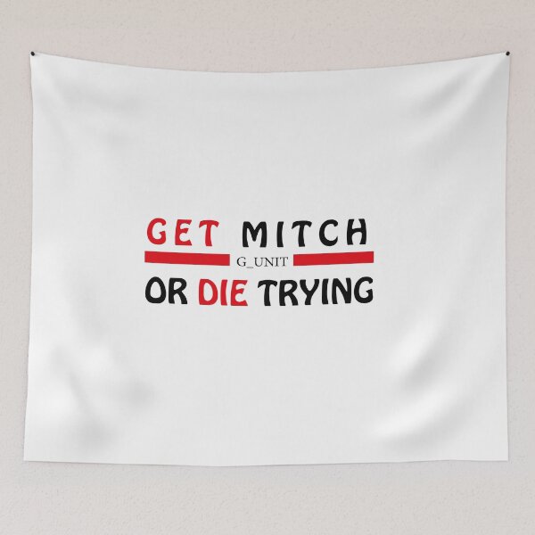 Item preview, Get mitch or die trying  designed and sold by bkjournaly2020.