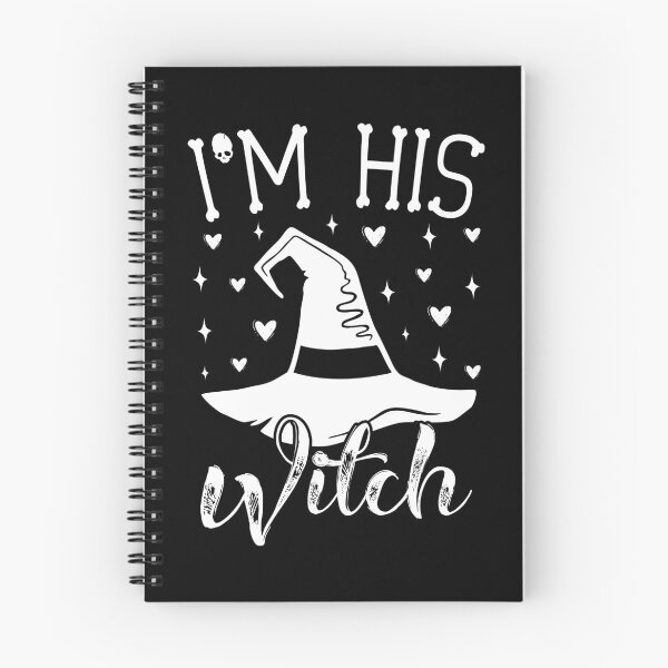 Item preview, I'm His Witch Funny Halloween designed and sold by TeeDesignsStore.
