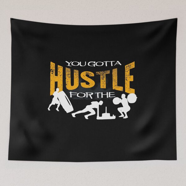 Item preview, You Gotta Hustle For The  Crossfit Workout AMRAP designed and sold by Desiznn.