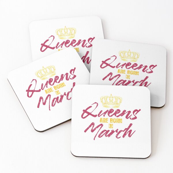 Item preview, Queens Are Born In March designed and sold by autlu.