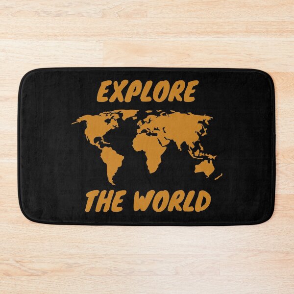 Item preview, Explore the world black designed and sold by Jenmag.