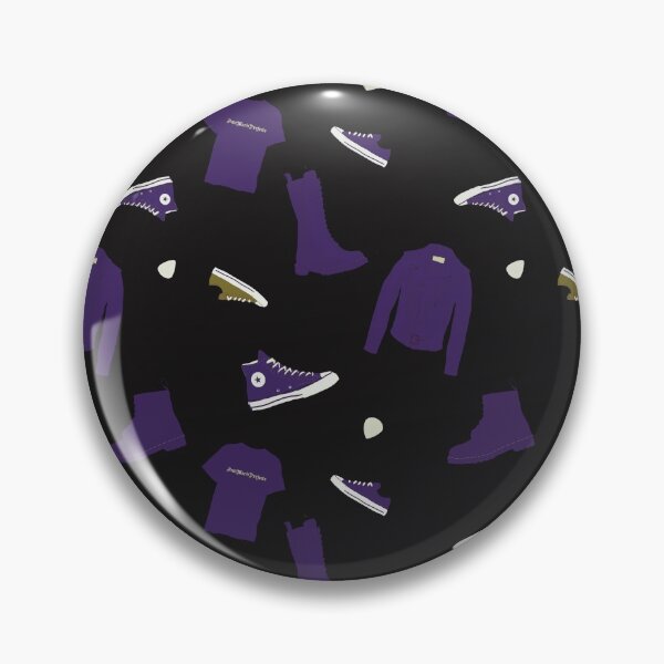 Item preview, Purple Punk Rock Pattern designed and sold by AnnMariePrjct.