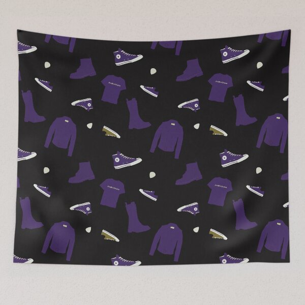 Item preview, Purple Punk Rock Pattern designed and sold by AnnMariePrjct.