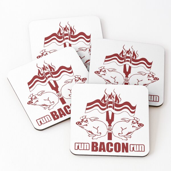 Item preview, Run Bacon Run; BBQ; designed and sold by StickerApe.