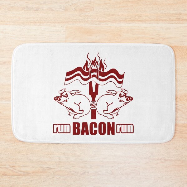 Item preview, Run Bacon Run; BBQ; designed and sold by StickerApe.