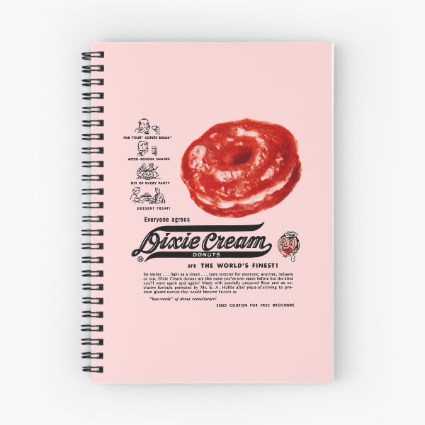 Item preview, DIXIE CREAM DONUTS - ADVERT designed and sold by ThrowbackAds.