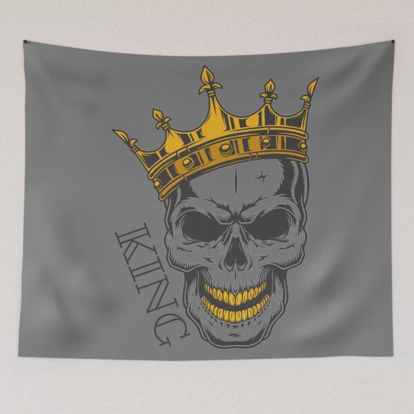Item preview, King Skull Gold designed and sold by Elena Tyler.