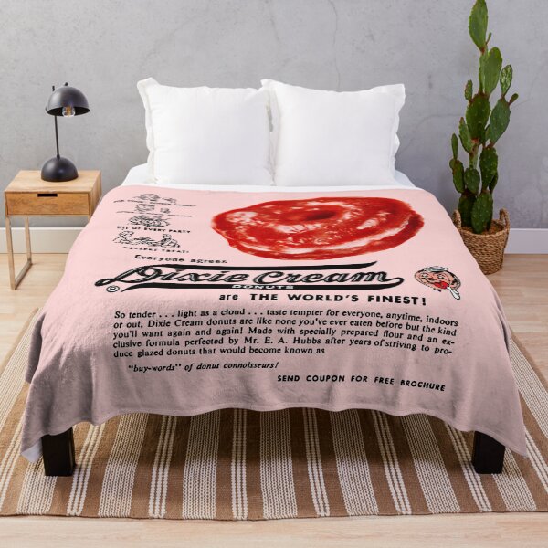 Item preview, DIXIE CREAM DONUTS - ADVERT designed and sold by ThrowbackAds.