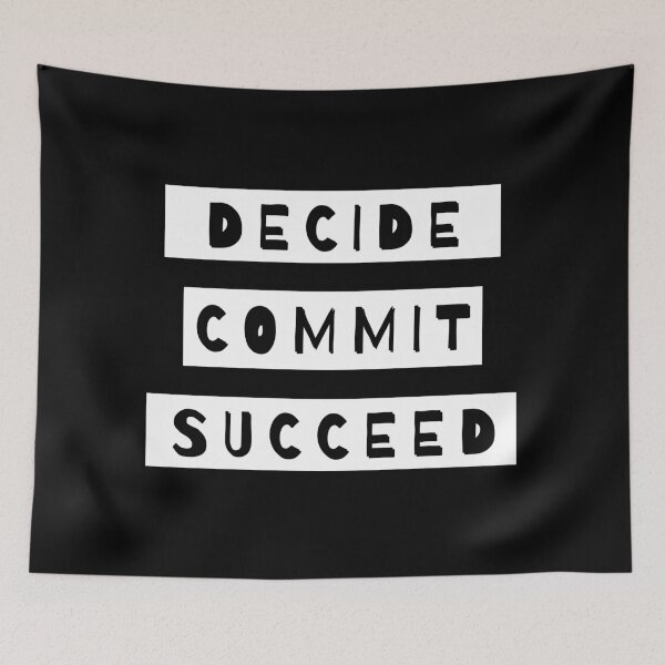 Item preview, Decide Commit Succeed designed and sold by m95sim.
