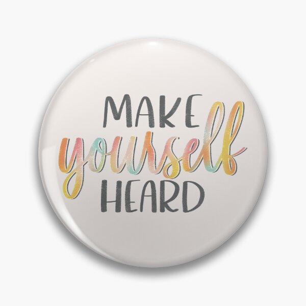 Item preview, Make Yourself Heard designed and sold by MadeByMeera.