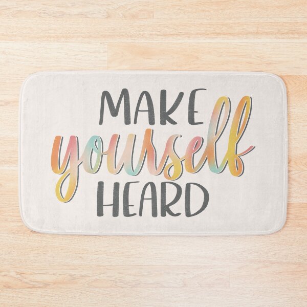 Item preview, Make Yourself Heard designed and sold by MadeByMeera.