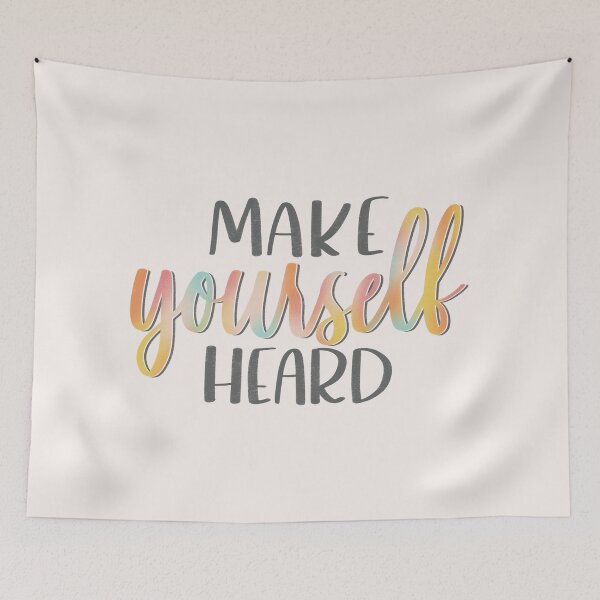 Item preview, Make Yourself Heard designed and sold by MadeByMeera.