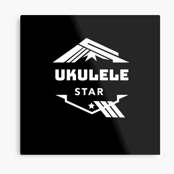 Ukulele Star Metal Print