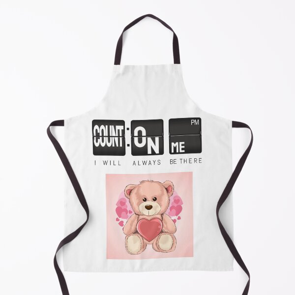 Item preview, Count On Me Teddy Bear Love Valentine Day Gifts designed and sold by darknessjeff86.