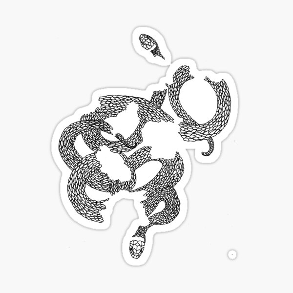 Item preview, Serpents II designed and sold by tobs-art.