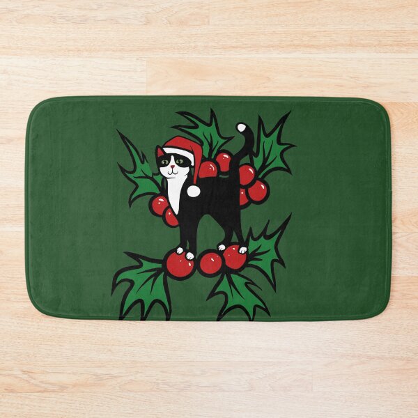 Item preview, Tuxedo Cat Christmas designed and sold by FrictionMaxxing.