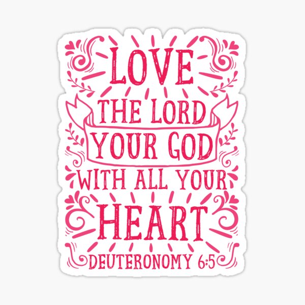 Item preview, Deuteronomy 6:5 designed and sold by plushism.