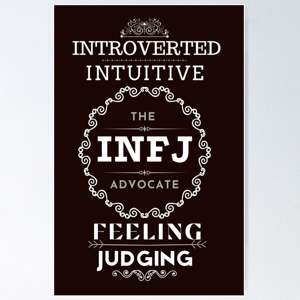 Item preview, MBTI- The INFJ Advocate designed and sold by LionCubDesigns.