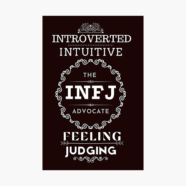 Item preview, MBTI- The INFJ Advocate designed and sold by LionCubDesigns.