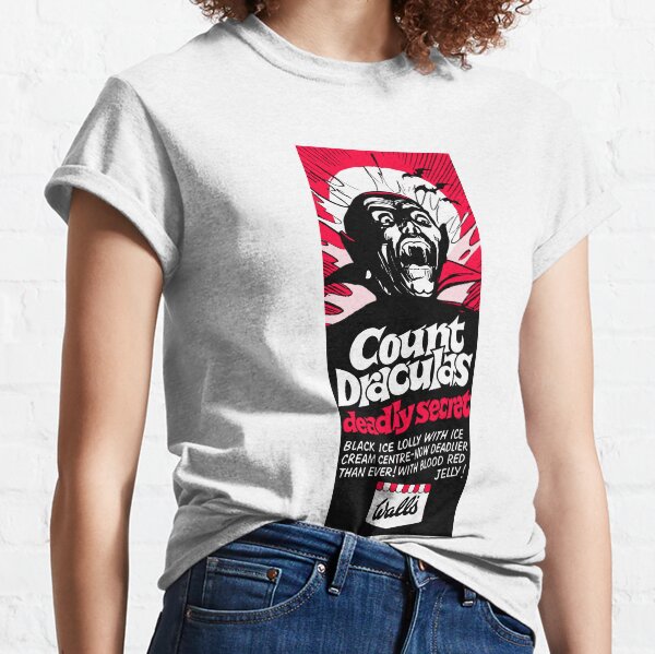 COUNT DRACULA ICE LOLLY - ADVERT Classic T-Shirt