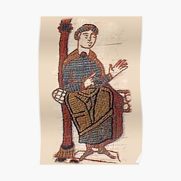 BAYEUX TAPESTRY. Bishop Odo of Bayeux. Poster