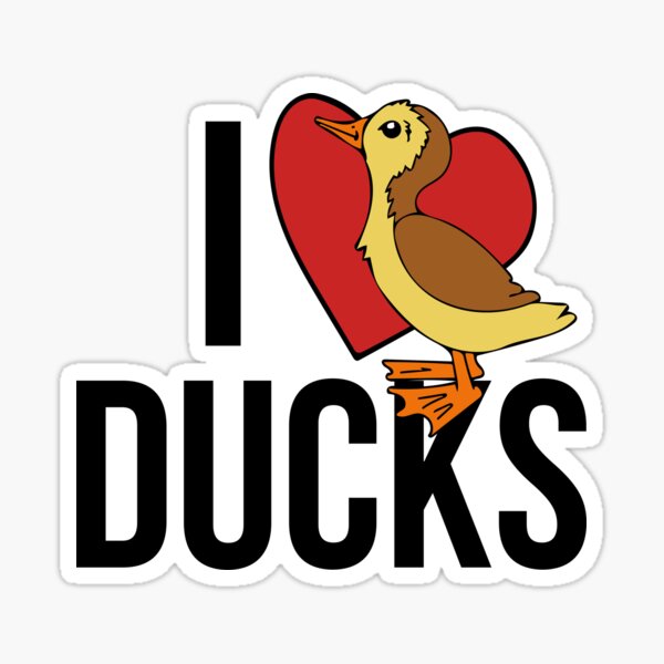 Item preview, I love Ducks designed and sold by Boog Monst .