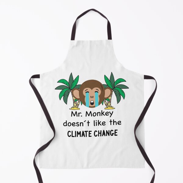 Item preview, Climate protection climate change monkey environmental activist designed and sold by lsvds.