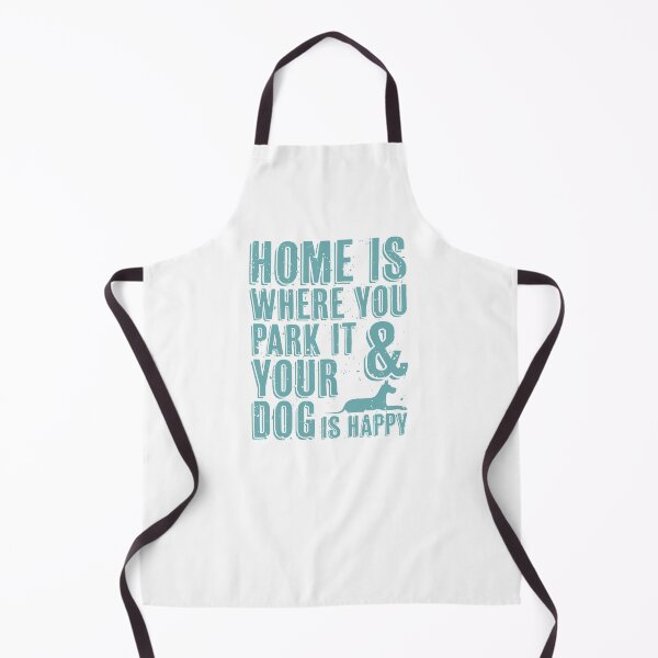 Item preview, Home is where you park it and your dog is happy designed and sold by merchermaier.