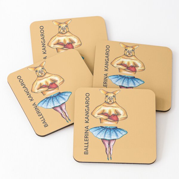 Item preview, BALLERINA KANGAROO by FrankenDuo golden designed and sold by FrankenDuo.