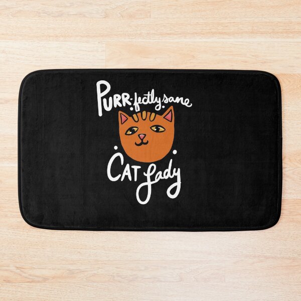 Item preview, Purrfectly sane cat Lady designed and sold by FrictionMaxxing.