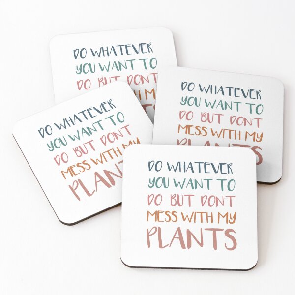 Item preview, Don't Mess With My Plants designed and sold by thegreenclimate.